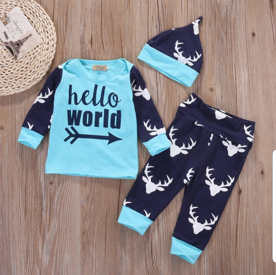 Hello World -Newborn Set