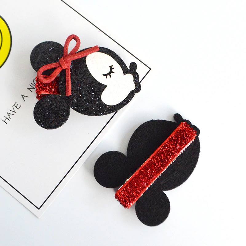 Minnie and Mickey Hair Clip
