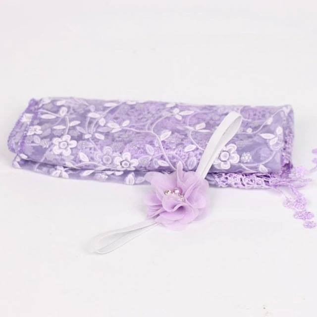 Newborn/Maternity Photo Prop - Quilt With Headband