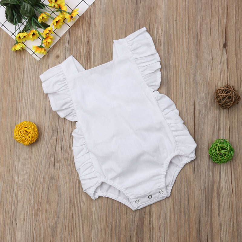 Lilia Romper - White