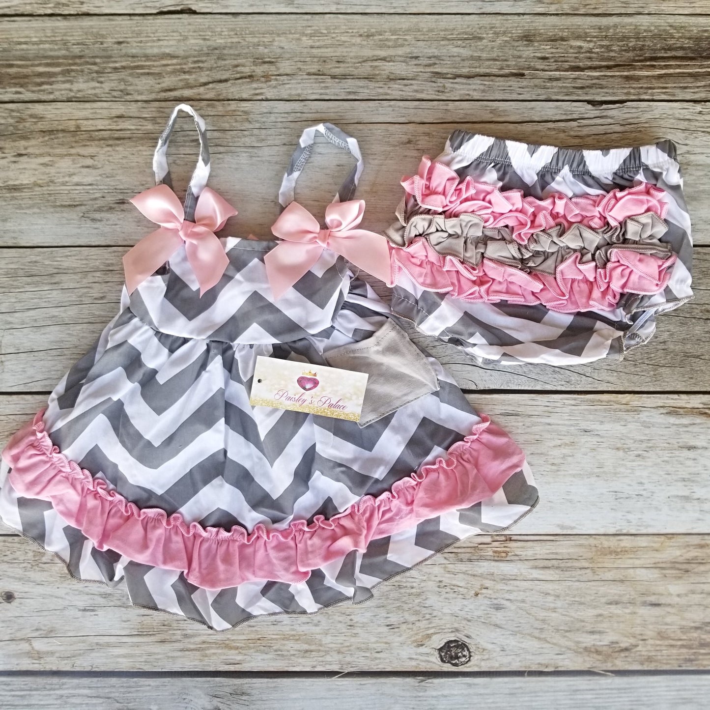 Swing Set Pink/Grey