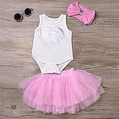 Silver Heart Tutu