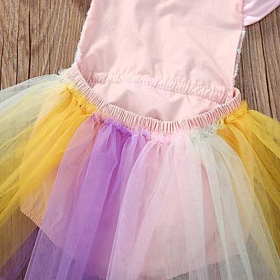 Cotton Candy Tutu Romper