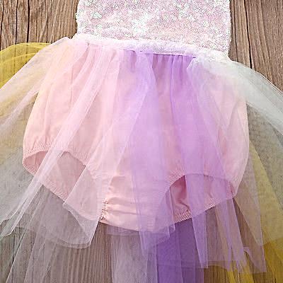 Cotton Candy Tutu Romper