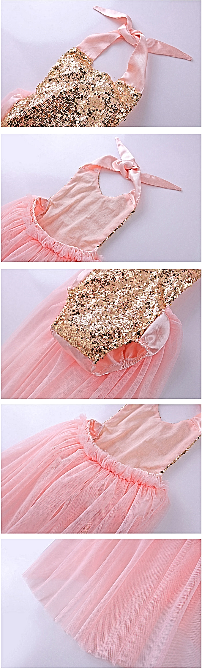 Gold Sequin Romper Tutu