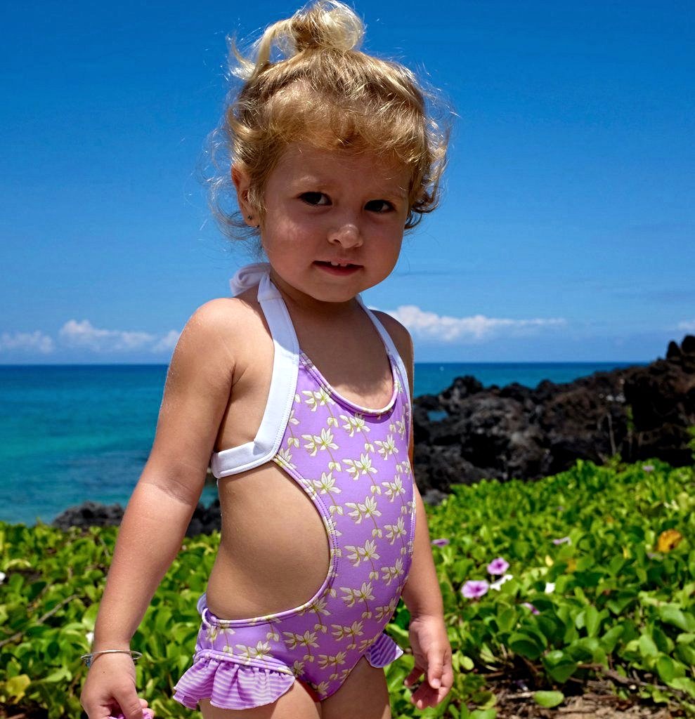 Purple Florista Swimsuit