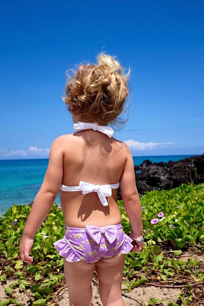 Purple Florista Swimsuit
