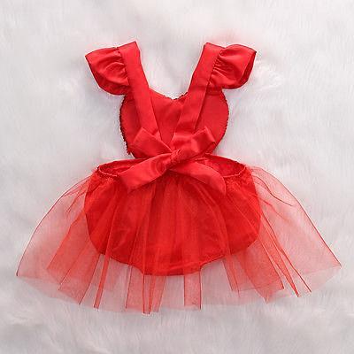 Red Heart Romper