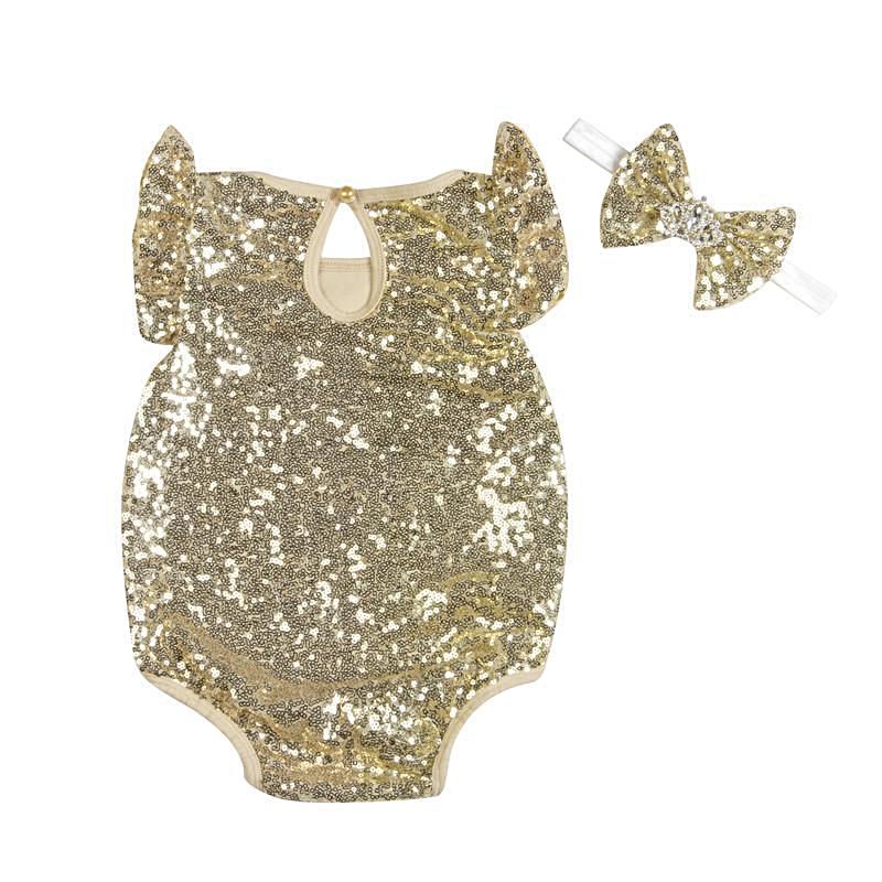 Miss Dazzle Sequin Romper