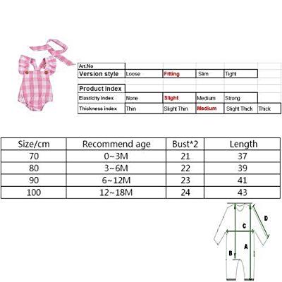 Country Pink Plaid Romper