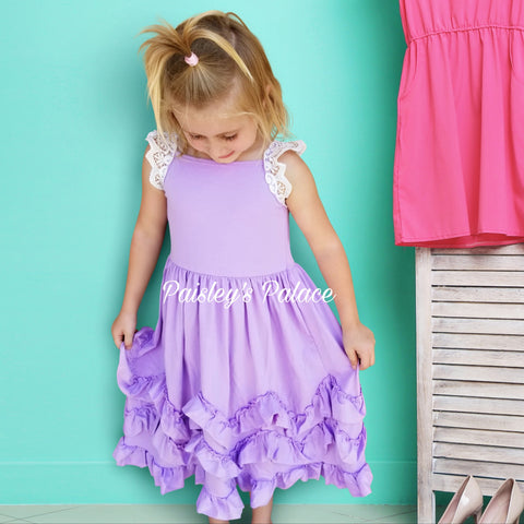 Adelia Ruffle Dress