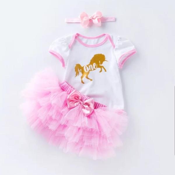 1st Unicorn Birthday Outfit