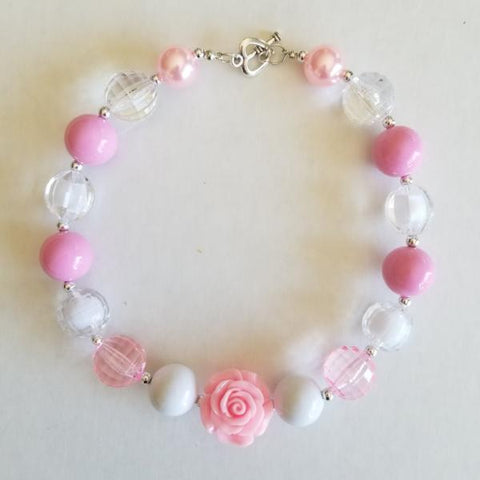 Pink Bubble Gum Necklace