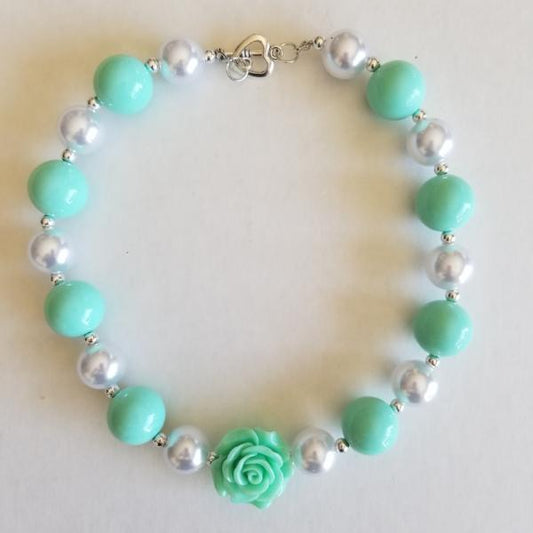 Turquoise Bubblegum Necklace
