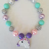 Dazzle Unicorn Bubble Gum Necklace
