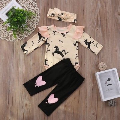 3pc Unicorn Pant Set