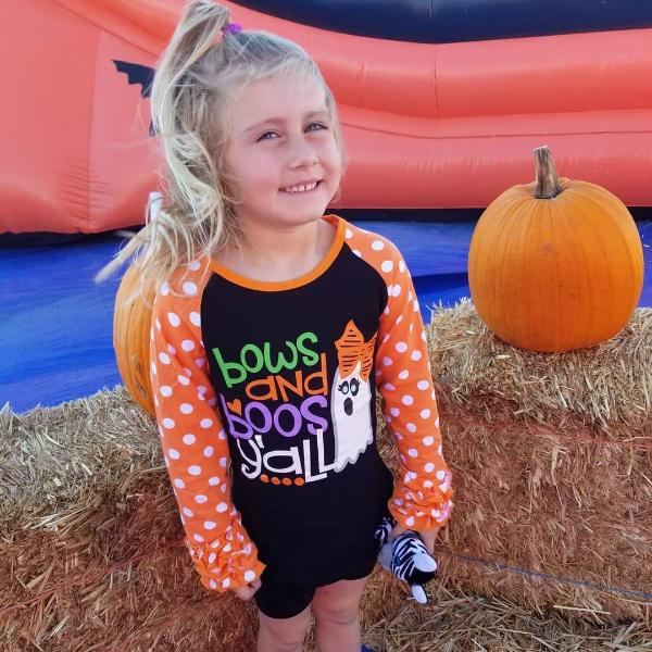 "Bows and BOOS ya'll" Halloween Shirt