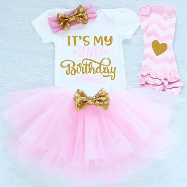 Sweet 2nd Birthday Tutu Set