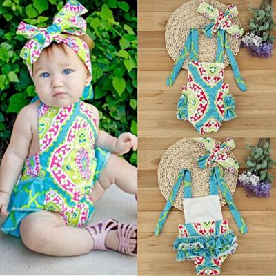 Floral Chic Baby Romper