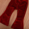 Halo Bell Bottoms - Maroon