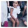Lilia Romper - White