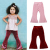 Halo Bell Bottoms - Maroon