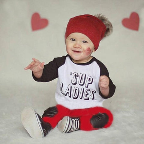 "Sup Ladies" Boys Pant Set