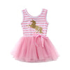 Pink Stripe Unicorn Tutu