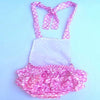 Silky Polka Dot Romper