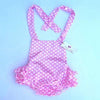 Silky Polka Dot Romper