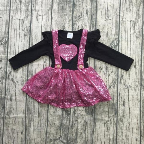 Valentine's Day Suspender Skirt