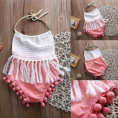 Boho Peach Romper