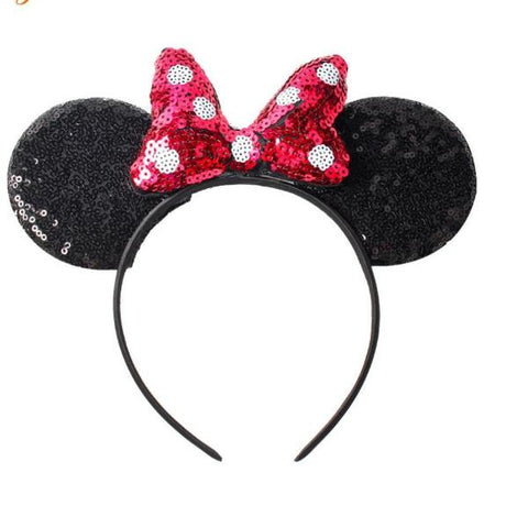 Hot Pink Minnie Mouse Ears