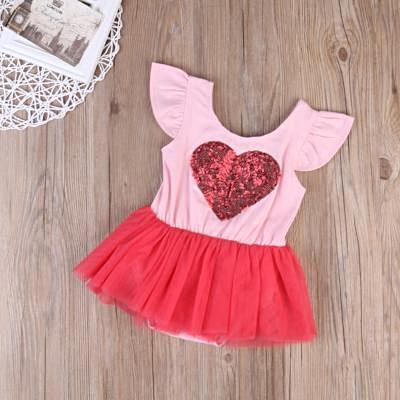 Heart Romper Tutu