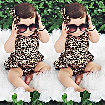 Leopard Romper