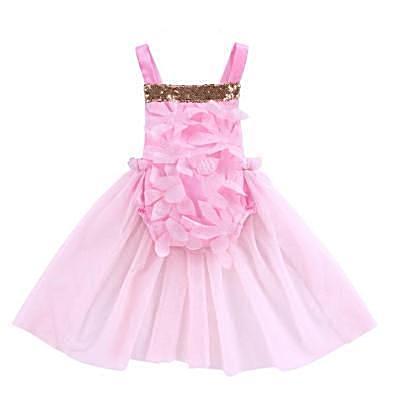 Pink Pedal Romper Tutu