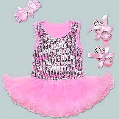 Sequin Romper Tutu