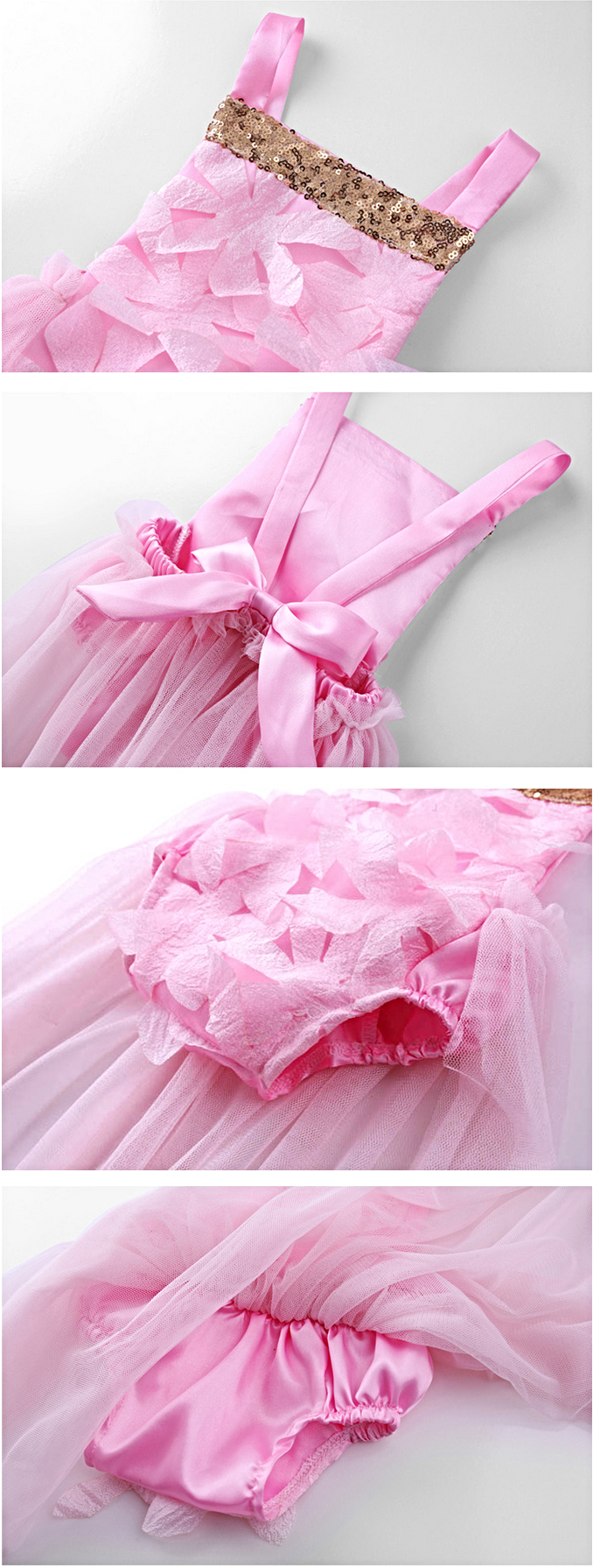 Pink Pedal Romper Tutu