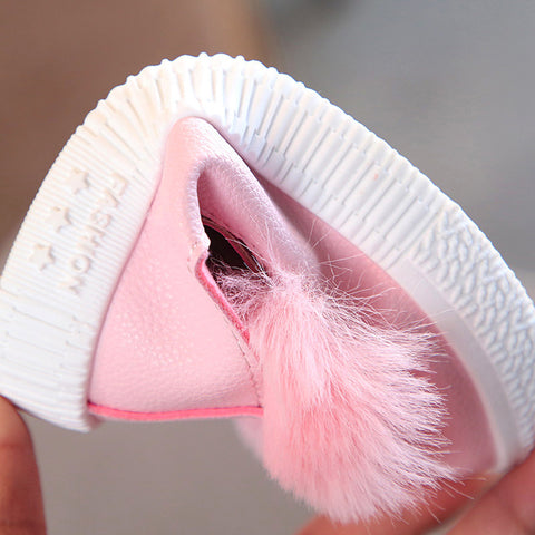 Paisley's Fur Shoe - PINK