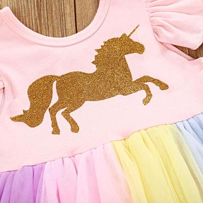 Rainbow Unicorn Romper