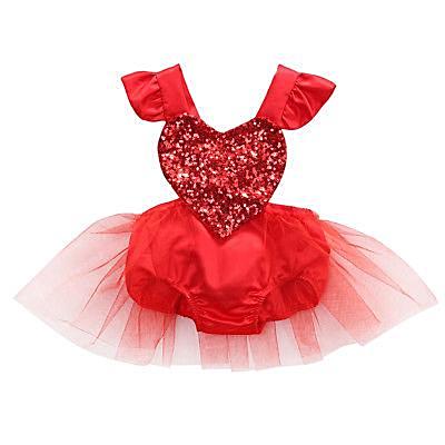 Red Heart Romper