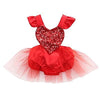 Red Heart Romper