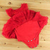 Red Ruffle Romper
