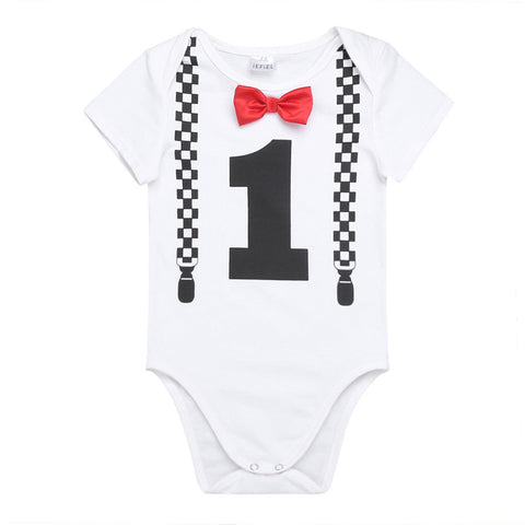 1st Birthday Boy Romper
