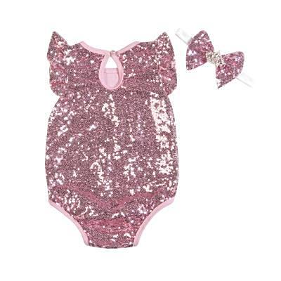 Miss Dazzle Sequin Romper