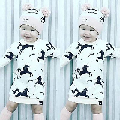 Unicorn Long Sleeve Dress