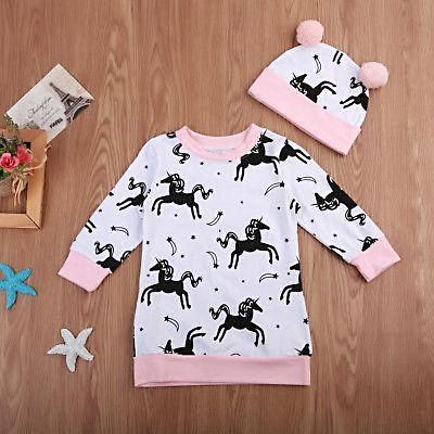 Unicorn Long Sleeve Dress