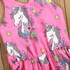 Hott Pink Unicorn Party Dress